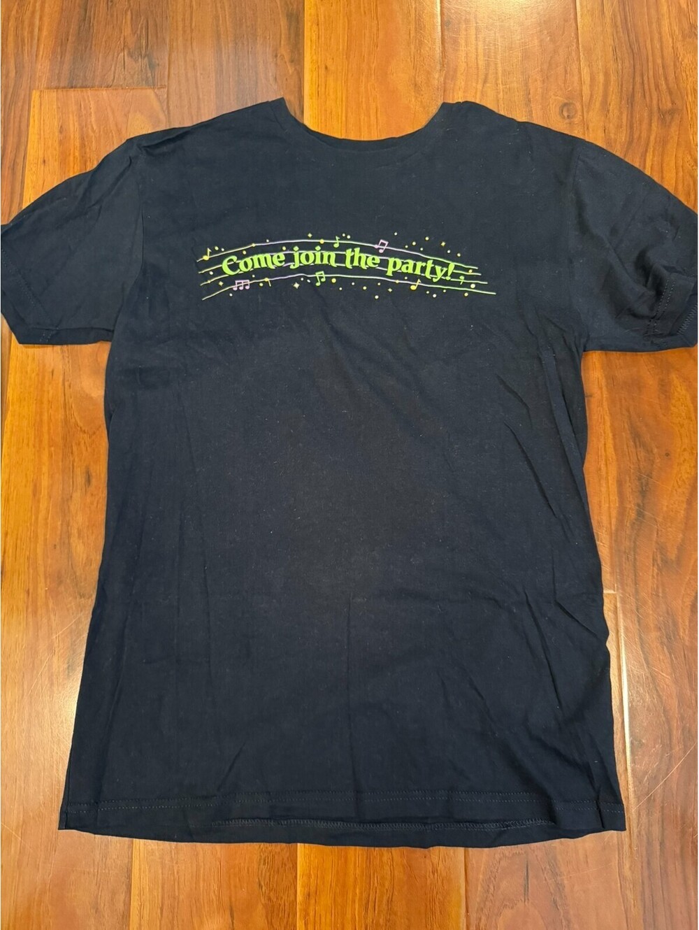 Walt Disney Imagineering Exclusive Tiana’s Bayou Adventure SZ M T-Shirt Black